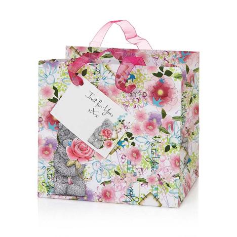 Small Me to You Bear Floral Gift Bag £0.90